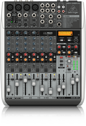 Behringer Xenyx QX1204USB Mixer with USB and Effects (Xenyx-QX1204USB) | BEHRINGER , Zoso Music