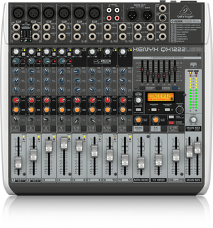 Behringer Xenyx QX1222USB Mixer with USB and Effects (Xenyx-QX1222USB)&nbsp; | BEHRINGER , Zoso Music