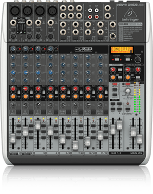 Behringer Xenyx QX1622USB Mixer with USB and Effects (Xenyx-QX1622USB) | BEHRINGER , Zoso Music