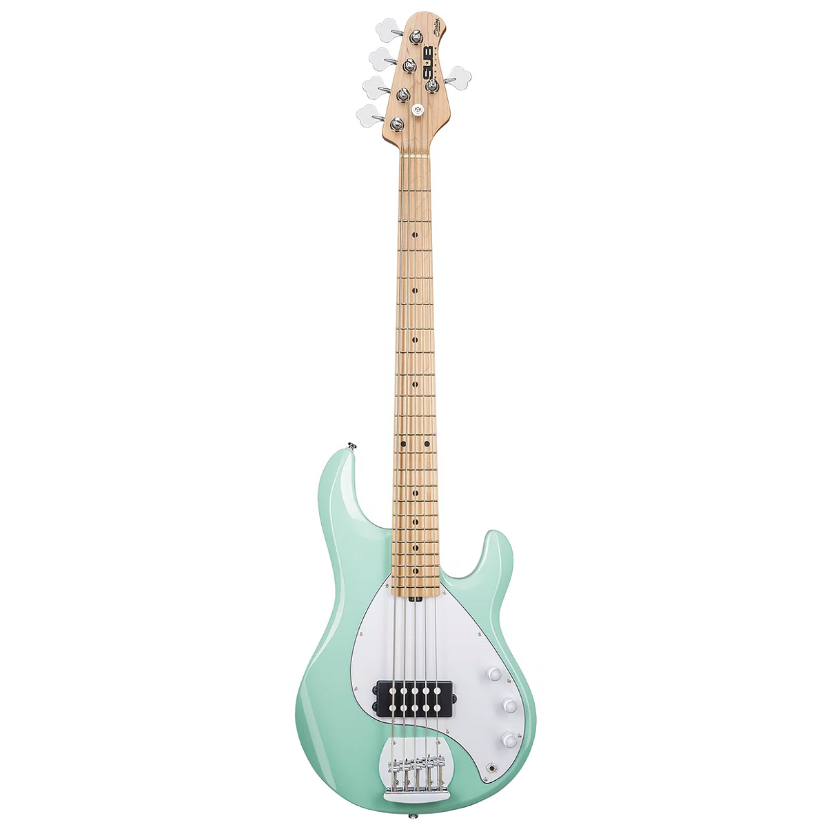 STERLING RAY5 5-STRING ELECTRIC BASS GUITAR SUB SERIES - MINT GREEN COLOR (RAY-5/ RAY 5), STERLING, BASS GUITAR, sterling-bass-guitar-ray5-mgm, ZOSO MUSIC SDN BHD