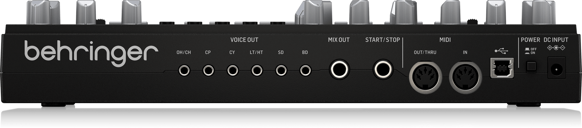 Behringer RD-6-BK Analog Drum Machine - Black | BEHRINGER , Zoso Music