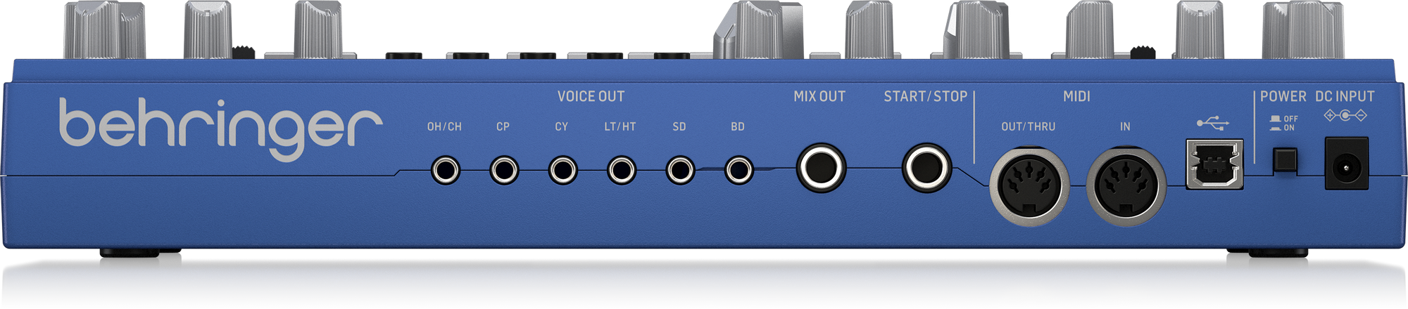 Behringer RD-6-BU Analog Drum Machine - Blue | BEHRINGER , Zoso Music