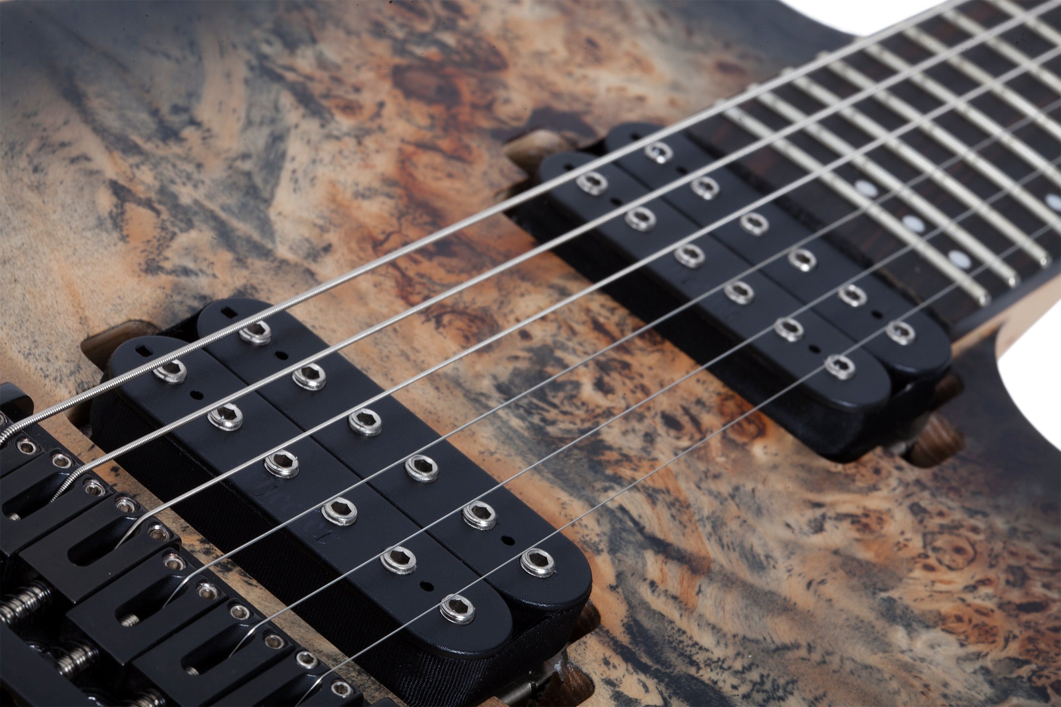 SCHECTER REAPER-6 WITH SET NECK ELECTRIC GUITAR CHARCOAL BURST (1500) MADE IN INDONESIA, SCHECTER, ELECTRIC GUITAR, schecter-electric-guitar-reap6-cb, ZOSO MUSIC SDN BHD