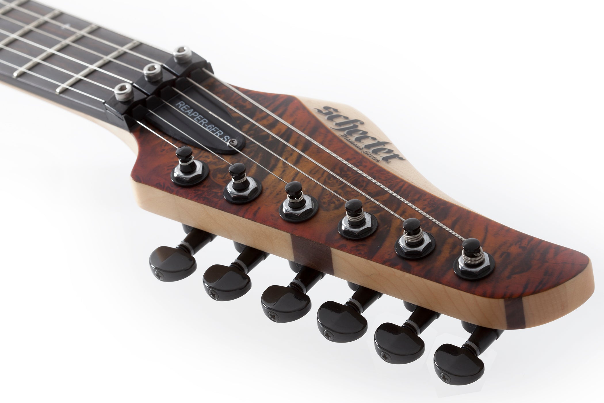 SCHECTER REAPER-6 FLOYD ROSE-S ELECTRIC GUITAR SATIN INFERNO BURST (1508) MADE IN INDONESIA, SCHECTER, ELECTRIC GUITAR, schecter-electric-guitar-reaper-6-fr-s-sfb, ZOSO MUSIC SDN BHD
