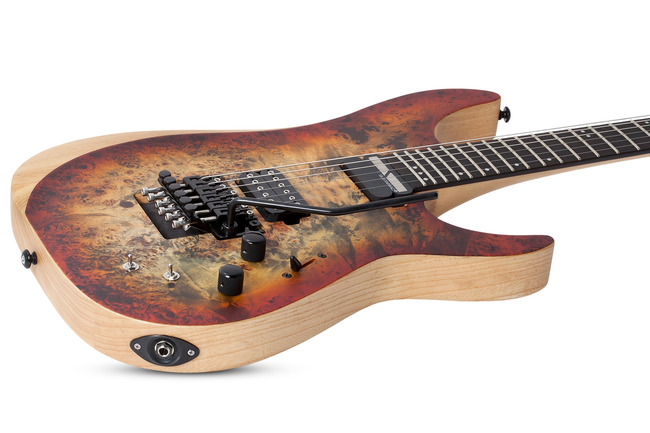 SCHECTER REAPER-6 FLOYD ROSE-S ELECTRIC GUITAR SATIN INFERNO BURST (1508) MADE IN INDONESIA, SCHECTER, ELECTRIC GUITAR, schecter-electric-guitar-reaper-6-fr-s-sfb, ZOSO MUSIC SDN BHD