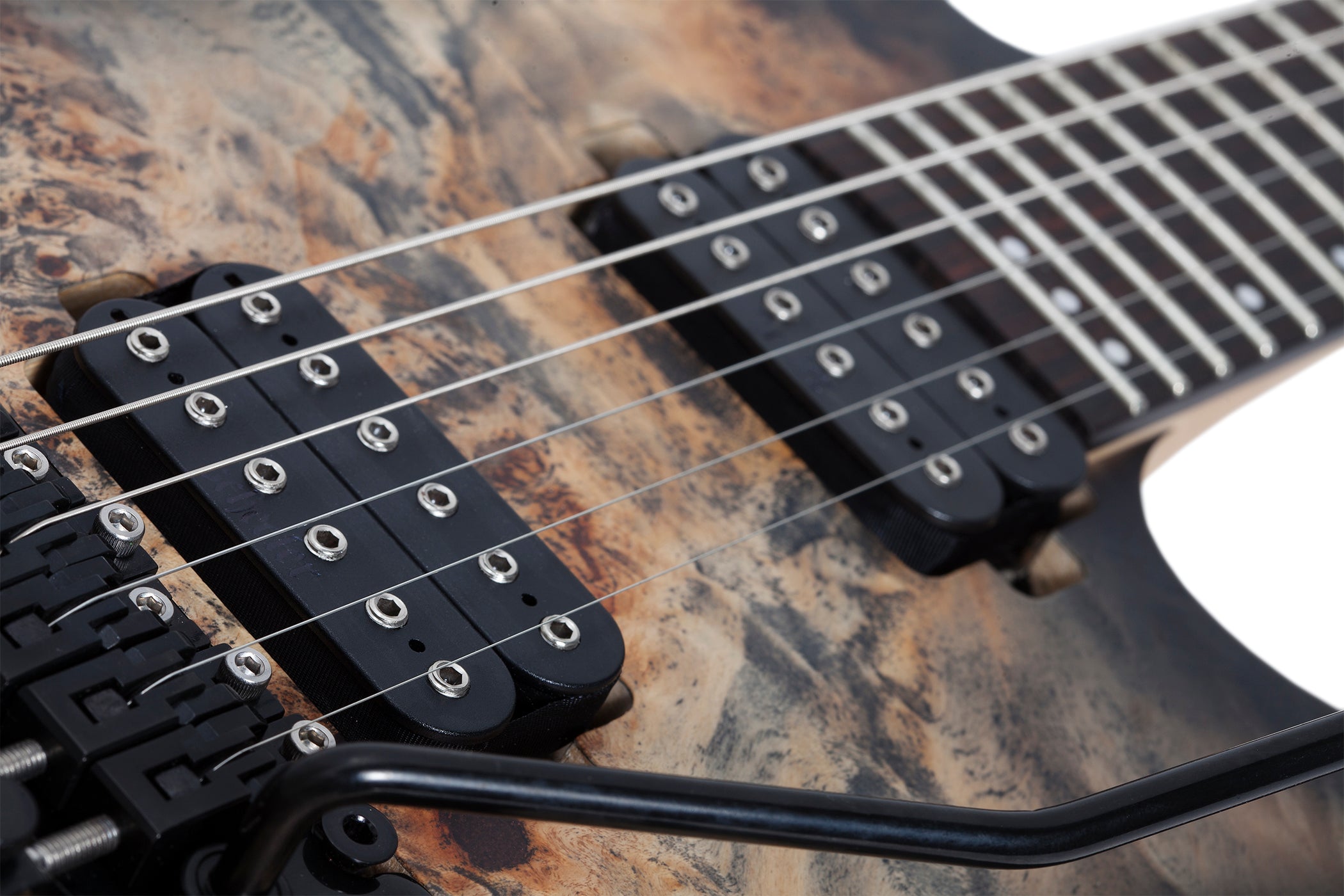 SCHECTER REAPER-6 FLYOD ROSE ELECTRIC GUITAR SATIN CHARCOAL BURST (1503) MADE IN INDONESIA, SCHECTER, ELECTRIC GUITAR, schecter-electric-guitar-reaper-6-fr-scb, ZOSO MUSIC SDN BHD