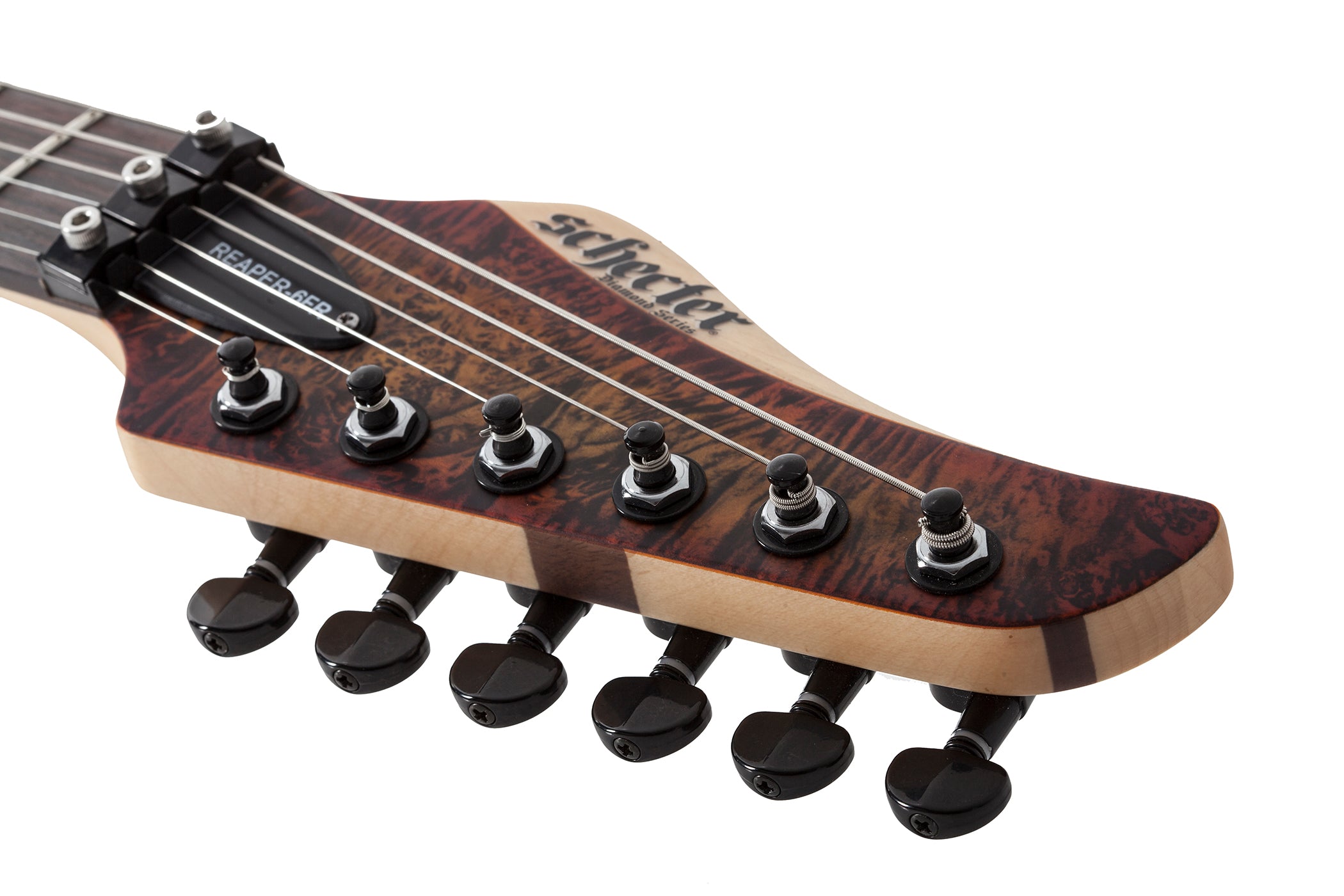 SCHECTER REAPER-6 FLOYD ROSE ELECTRIC GUITAR SATIN INFERNO BURST (1505) MADE IN INDONESIA, SCHECTER, ELECTRIC GUITAR, schecter-electric-guitar-reaper-6-fr-sfb, ZOSO MUSIC SDN BHD