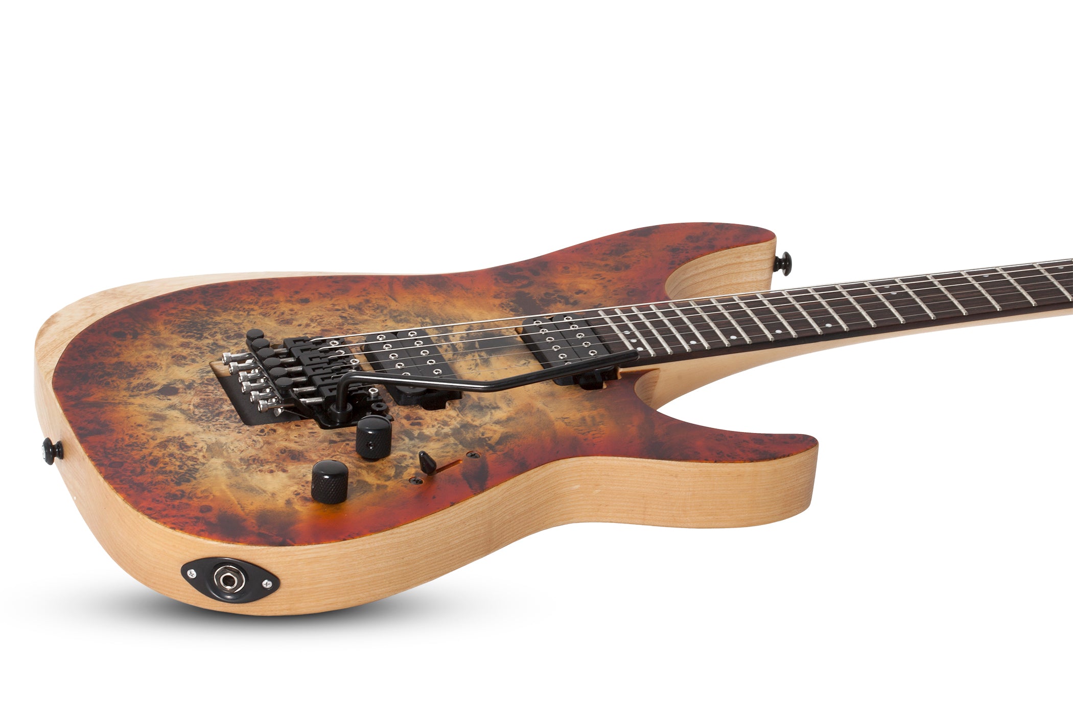 SCHECTER REAPER-6 FLOYD ROSE ELECTRIC GUITAR SATIN INFERNO BURST (1505) MADE IN INDONESIA, SCHECTER, ELECTRIC GUITAR, schecter-electric-guitar-reaper-6-fr-sfb, ZOSO MUSIC SDN BHD