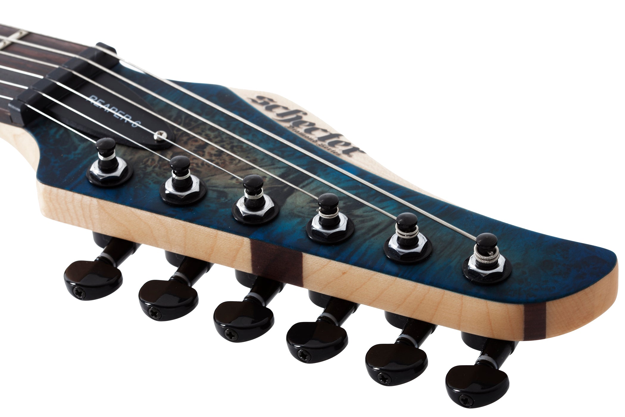 SCHECTER REAPER-6 WITH SET NECK ELECTRIC GUITAR SKYBURST (1501) MADE IN INDONESIA, SCHECTER, ELECTRIC GUITAR, schecter-electric-guitar-reap6-sb, ZOSO MUSIC SDN BHD