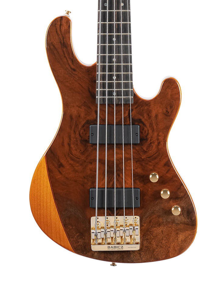 Cort Jeff Berlin Signature Model 5-String Bass Guitar With Bag Natural | CORT , Zoso Music