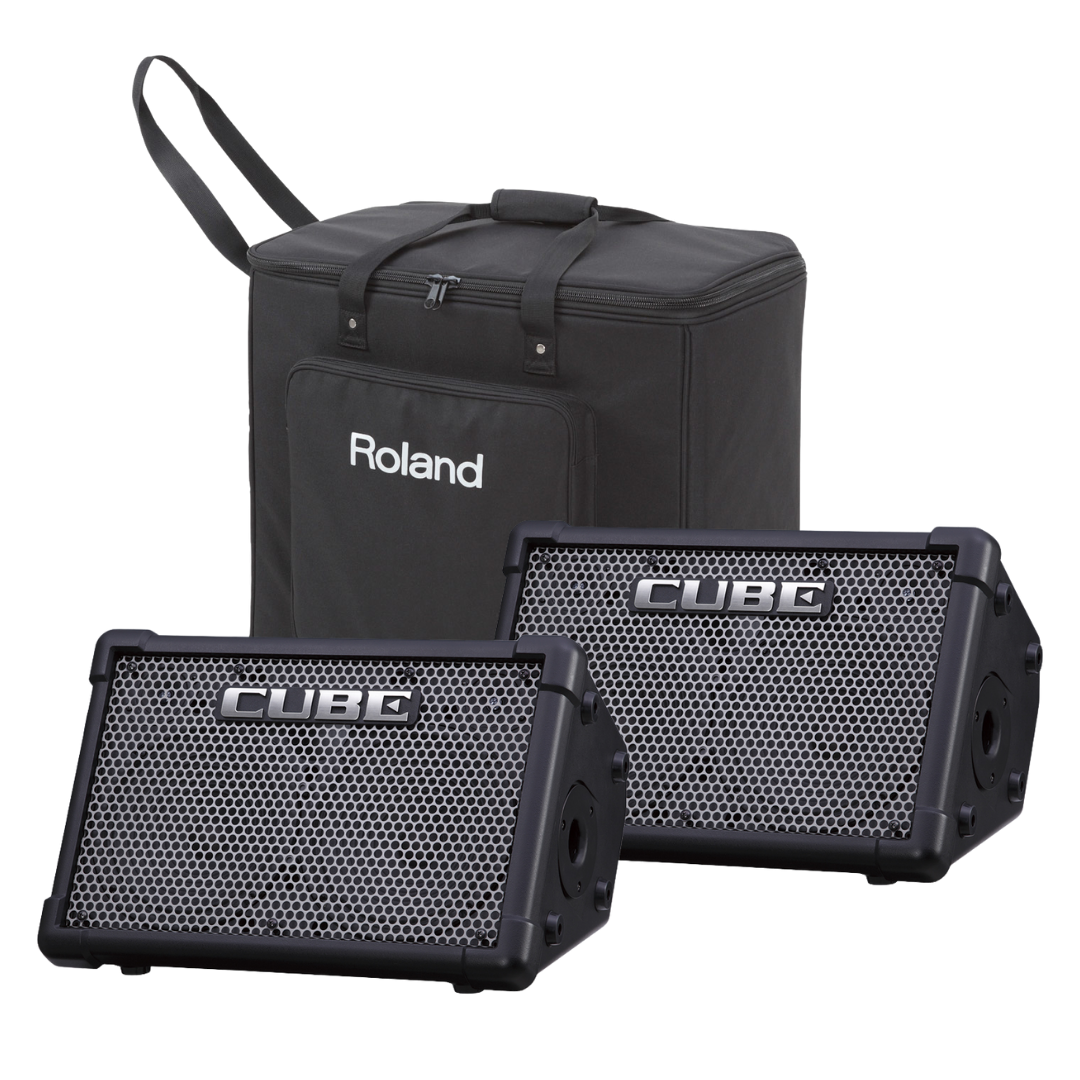 Roland CUBE Street EX PA Pack Portable Battery-powered PA Bundle (CUBESTEXPA), ROLAND, GUITAR AMPLIFIER, roland-guitar-amplifier-cube-st-expa, ZOSO MUSIC SDN BHD