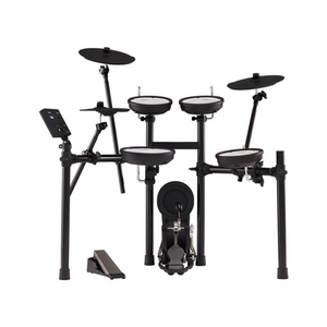Roland V-Drums TD-07KV Electronic Drum Set, Kick Pedal, Throne and Drumsticks (TD07KV / TD 07KV) |  ROLAND |  DRUM-ELECTRONIC |  Zoso Music