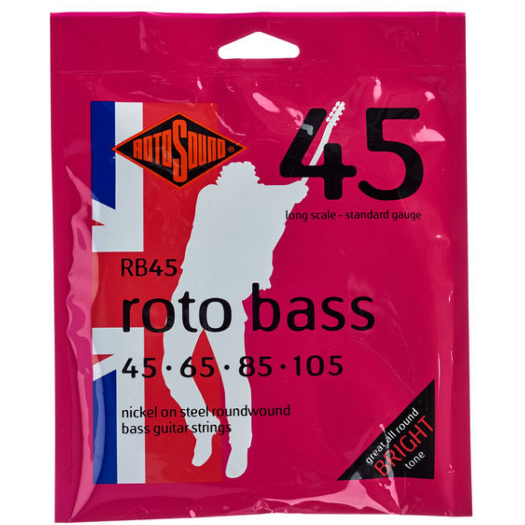 ROTOSOUND RB45 4 STRING BASS GUITAR STRING 45-105, ROTOSOUND, STRING, rotosound-string-rb45, ZOSO MUSIC SDN BHD