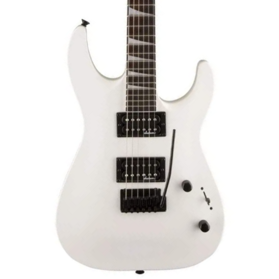 JACKSON JS SERIES DINKY JS12 ELECTRIC GUITAR AMARANTH FINGERBOARD WHITE COLOR (JS 12/ JS-12/ SOLID BODY ELECTRIC GUITAR), JACKSON, ELECTRIC GUITAR, jackson-electric-guitar-j08-291-0122-576, ZOSO MUSIC SDN BHD