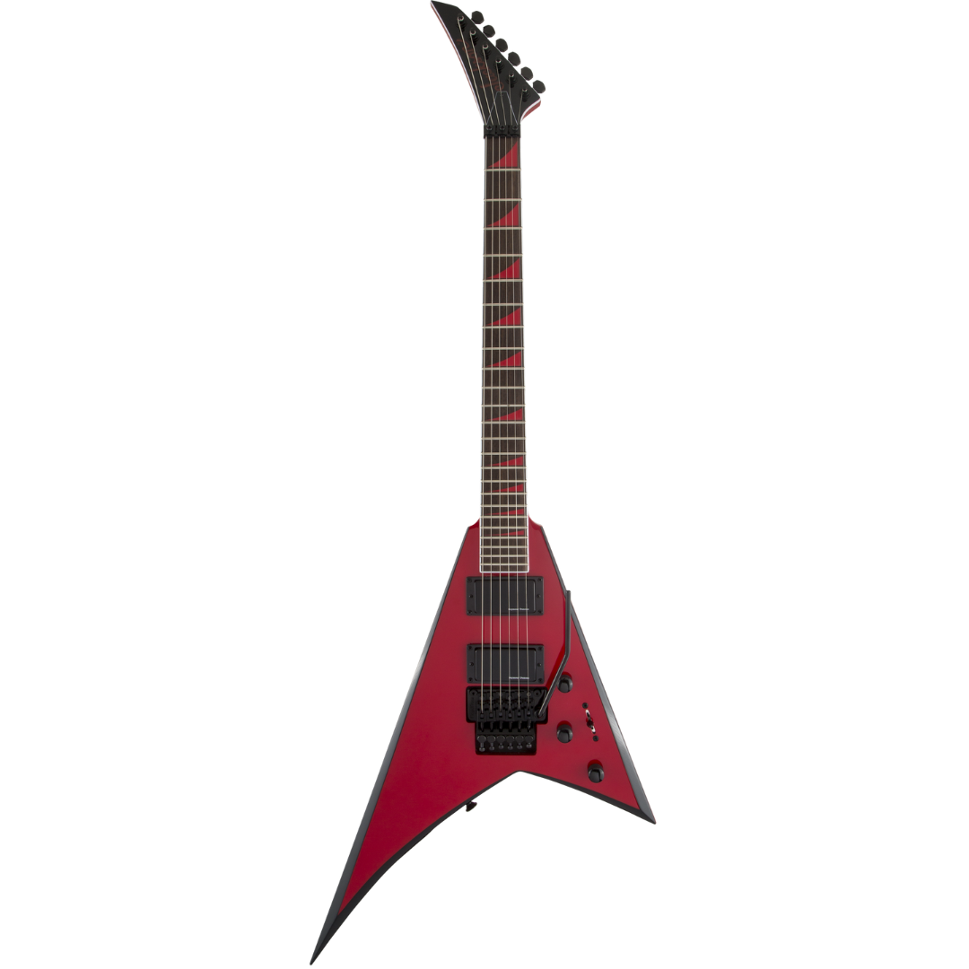 JACKSON X SERIES RHOADS RRX24 ELECTRIC GUITAR WITH LAUREL FINGERBOARD AND 2 HUMBUCKING PICKUPS - RED  WITH BLACK BEVELS, JACKSON, ELECTRIC GUITAR, jackson-electric-guitar-j08-291-6404-540, ZOSO MUSIC SDN BHD