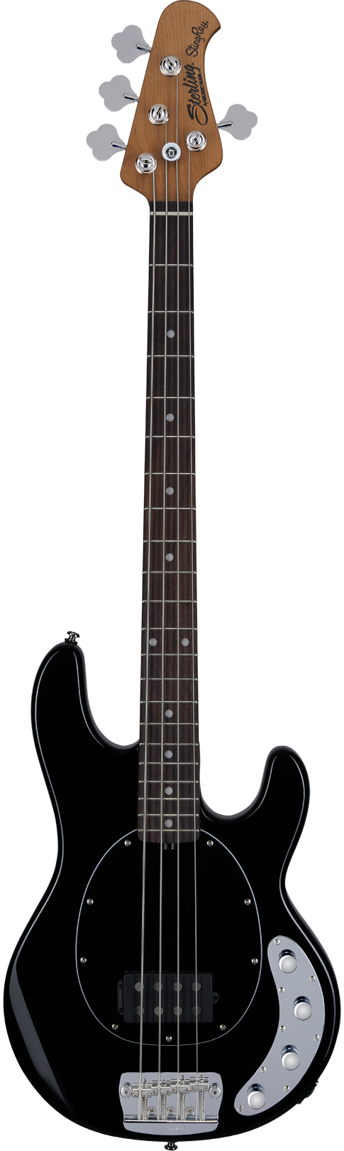 STERLING STINGRAY4 RAY34 - BLACK COLOR, STERLING, BASS GUITAR, sterling-bass-guitar-ray34-bk, ZOSO MUSIC SDN BHD