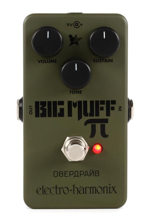 ELECTRO HARMONIX GREEN RUSSIAN BIG MUFF PI GUITAR EFFECT PEDAL | ELECTRO-HARMONIX , Zoso Music