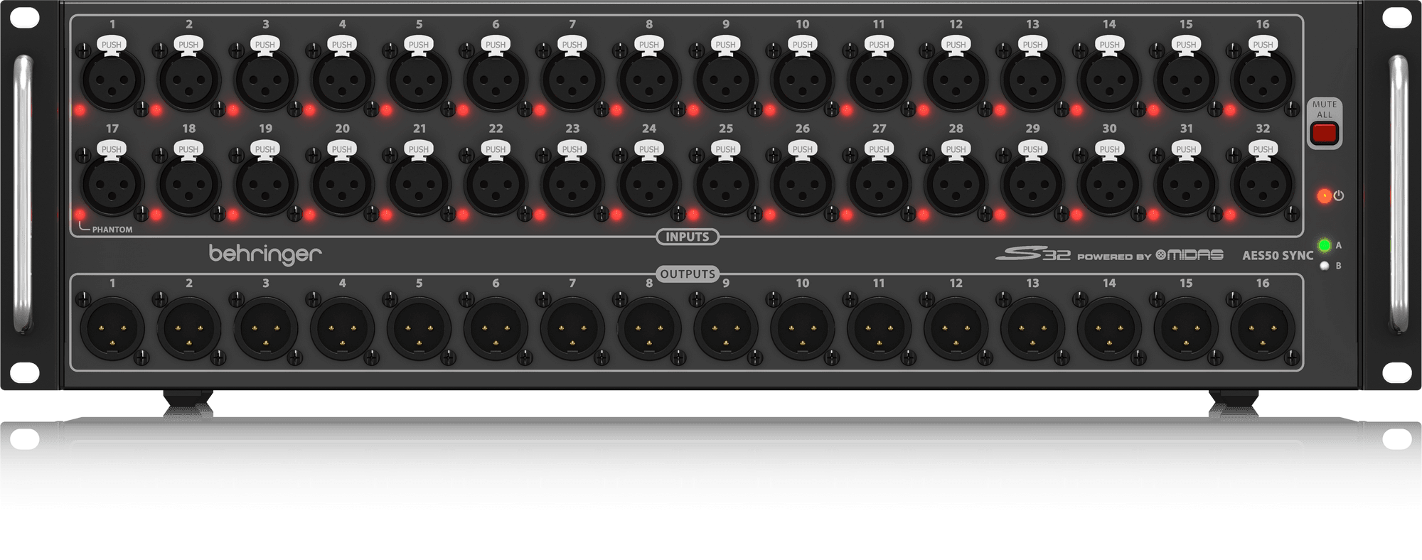 Behringer S32 32-channel Stage Box (S-32) | BEHRINGER , Zoso Music