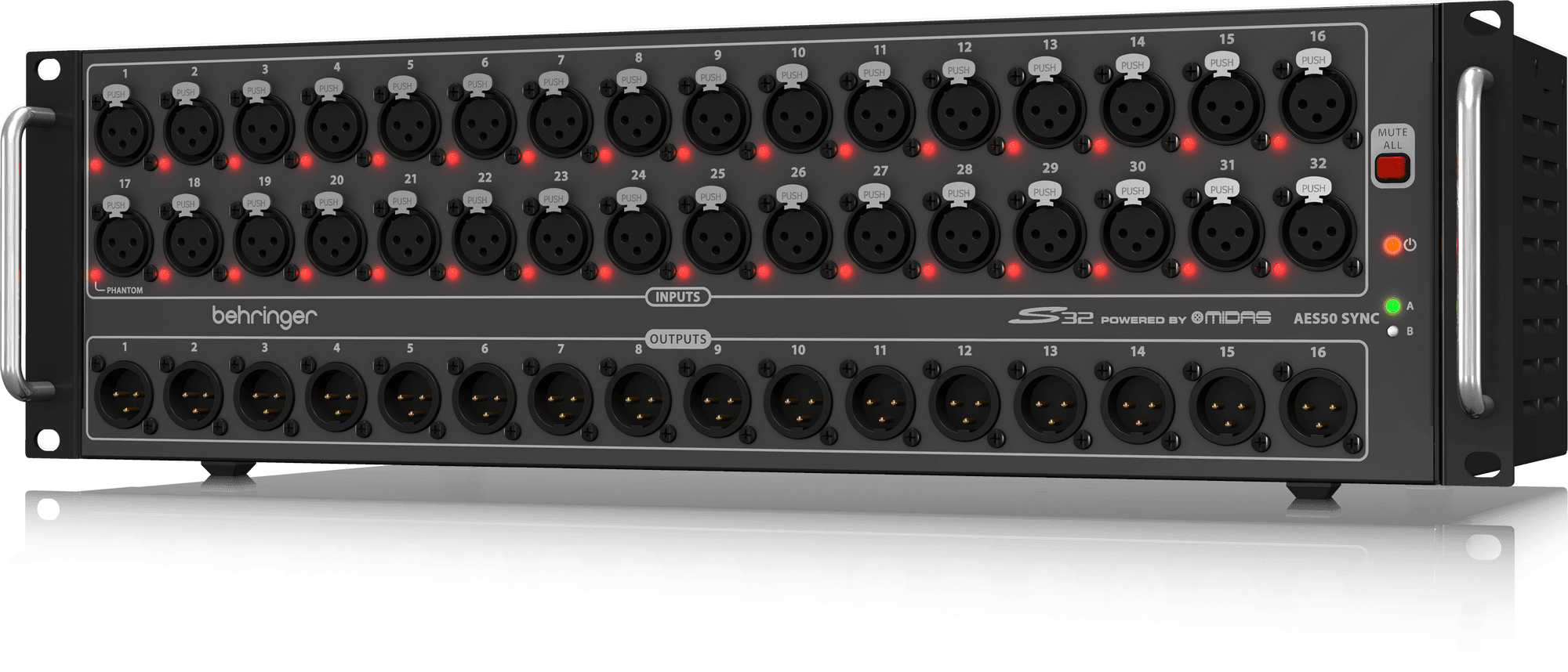 Behringer S32 32-channel Stage Box (S-32) | BEHRINGER , Zoso Music