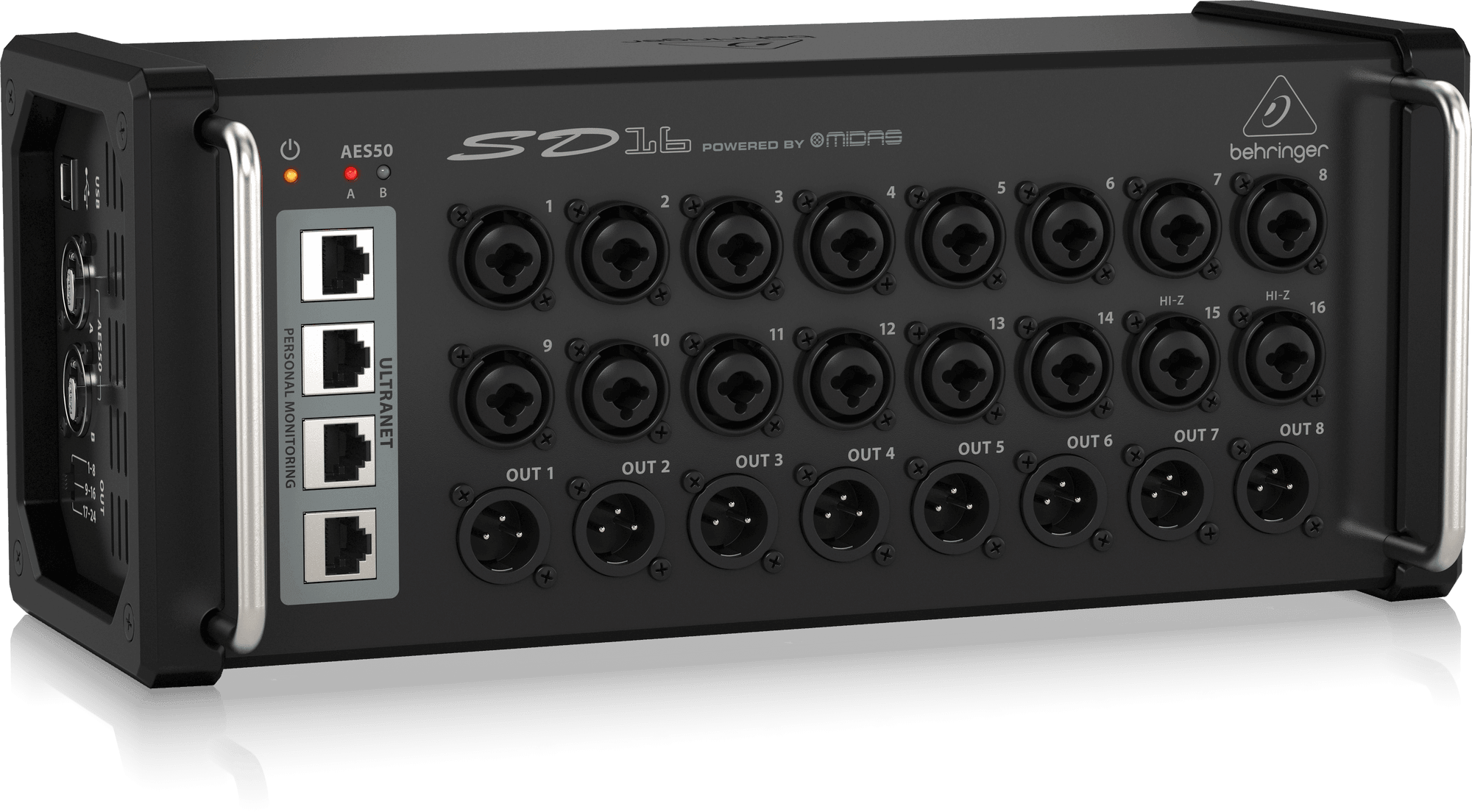 Behringer SD16 16-channel Stage Box (SD-16) | BEHRINGER , Zoso Music