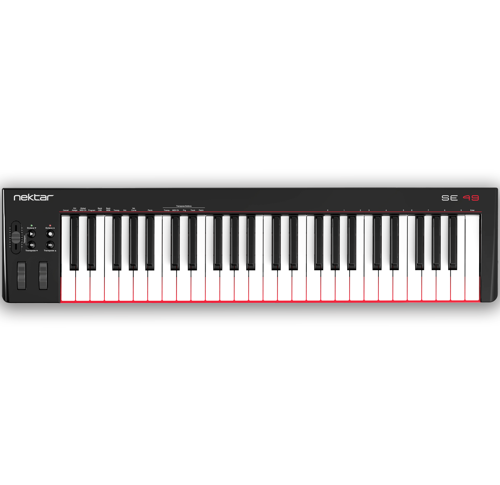 NEKTAR SE49 49 VELOCITY-SENSITIVE FULL-SIZE KEYS USB MIDI CONTROLLER KEYBOARD SPORTS A FULL-SIZE KEY, NEKTAR, MIDI CONTROLLER, nektar-midi-controller-se49, ZOSO MUSIC SDN BHD