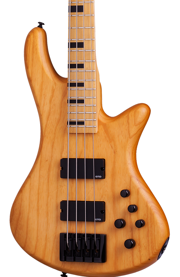 SCHECTER STILETTO SESSION-4 BASS GUITAR - AGED NATURAL SATIN (2850) MADE IN KOREA, SCHECTER, BASS GUITAR, schecter-bass-guitar-sti-session4-ans, ZOSO MUSIC SDN BHD
