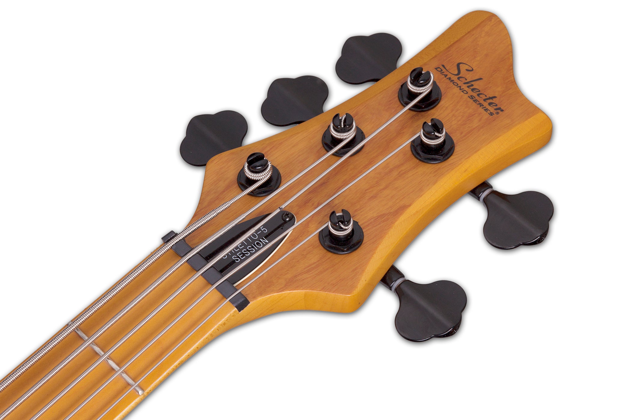 SCHECTER STILETTO SESSION-5 BASS GUITAR - AGED NATURAL SATIN (2851) MADE IN KOREA, SCHECTER, BASS GUITAR, schecter-bass-guitar-session5-st-ans, ZOSO MUSIC SDN BHD