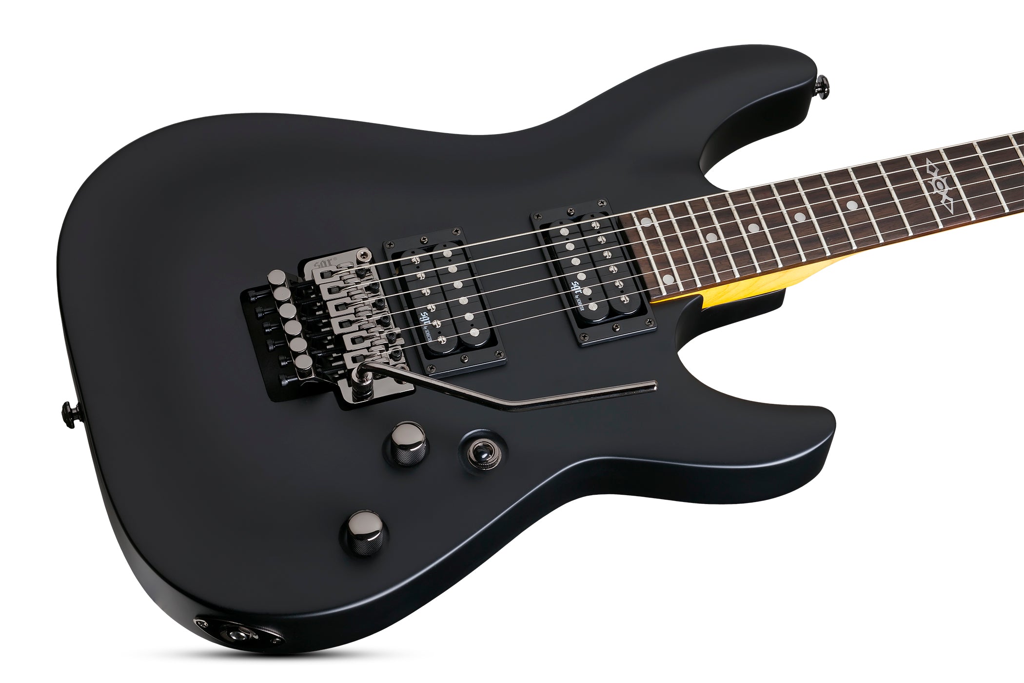 SCHECTER ELECTRIC GUITAR SGR C-1 FLOYD ROSE ELECTRIC GUITAR  MIDNIGHT SATIN BLACK (3836), SCHECTER, ELECTRIC GUITAR, schecter-electric-guitar-c-1-fr-sgr-msb, ZOSO MUSIC SDN BHD