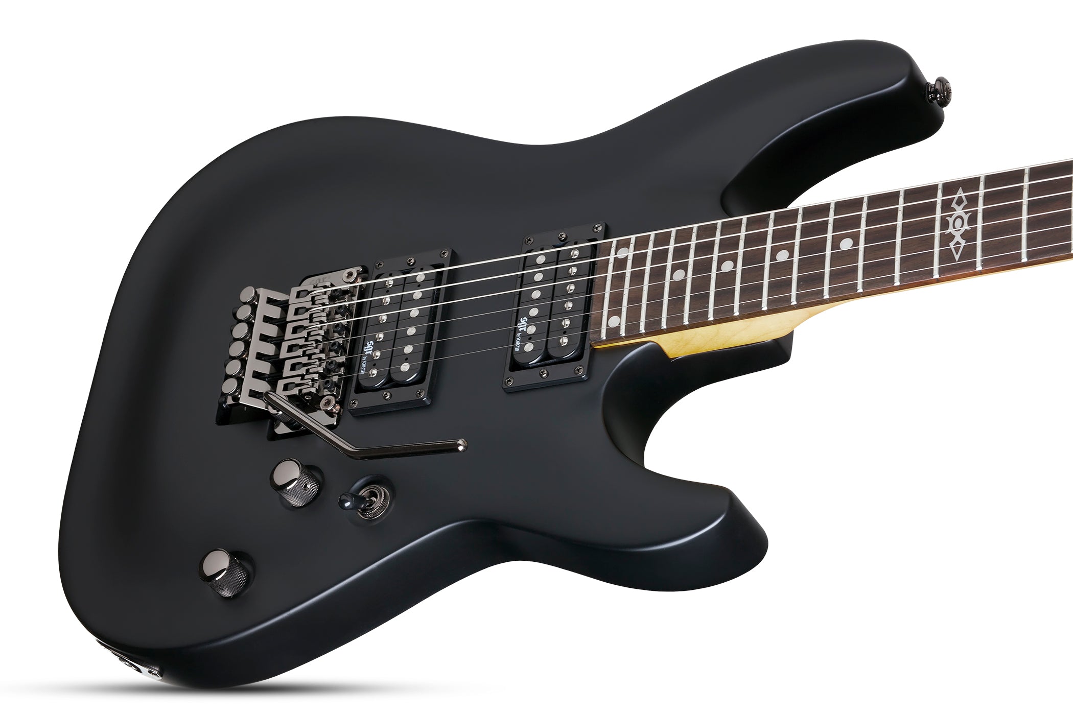 SCHECTER ELECTRIC GUITAR SGR C-1 FLOYD ROSE ELECTRIC GUITAR  MIDNIGHT SATIN BLACK (3836), SCHECTER, ELECTRIC GUITAR, schecter-electric-guitar-c-1-fr-sgr-msb, ZOSO MUSIC SDN BHD