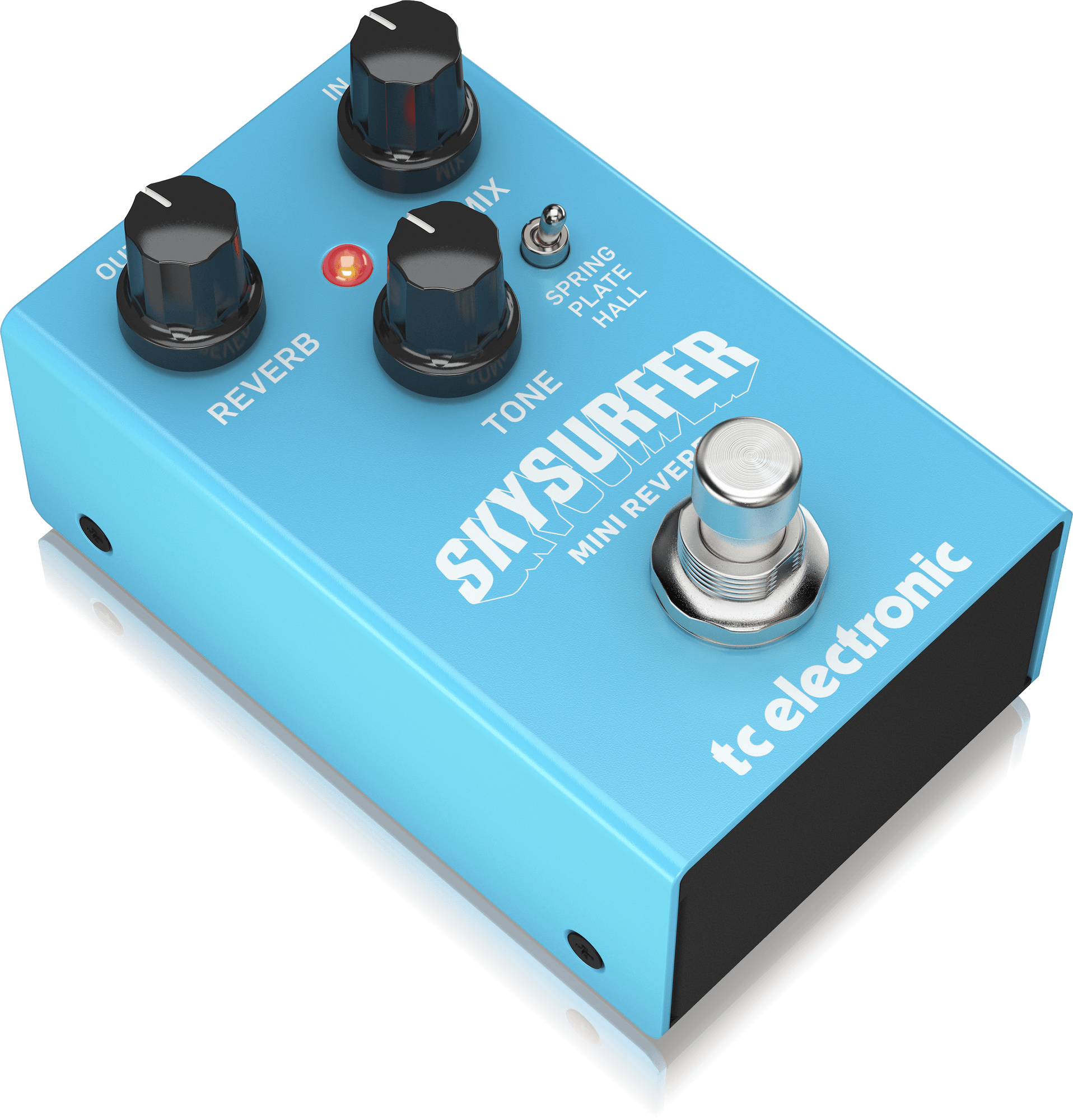 TC Electronic Sky Surfer Mini Reverb Studio-quality Reverb With 3 Award Winning Tc Electronic Algorithms, Now With A Compact Footprint, TC ELECTRONIC, EFFECTS, tc-electronic-effects-tc-sky-surfer-mini-reverb, ZOSO MUSIC SDN BHD