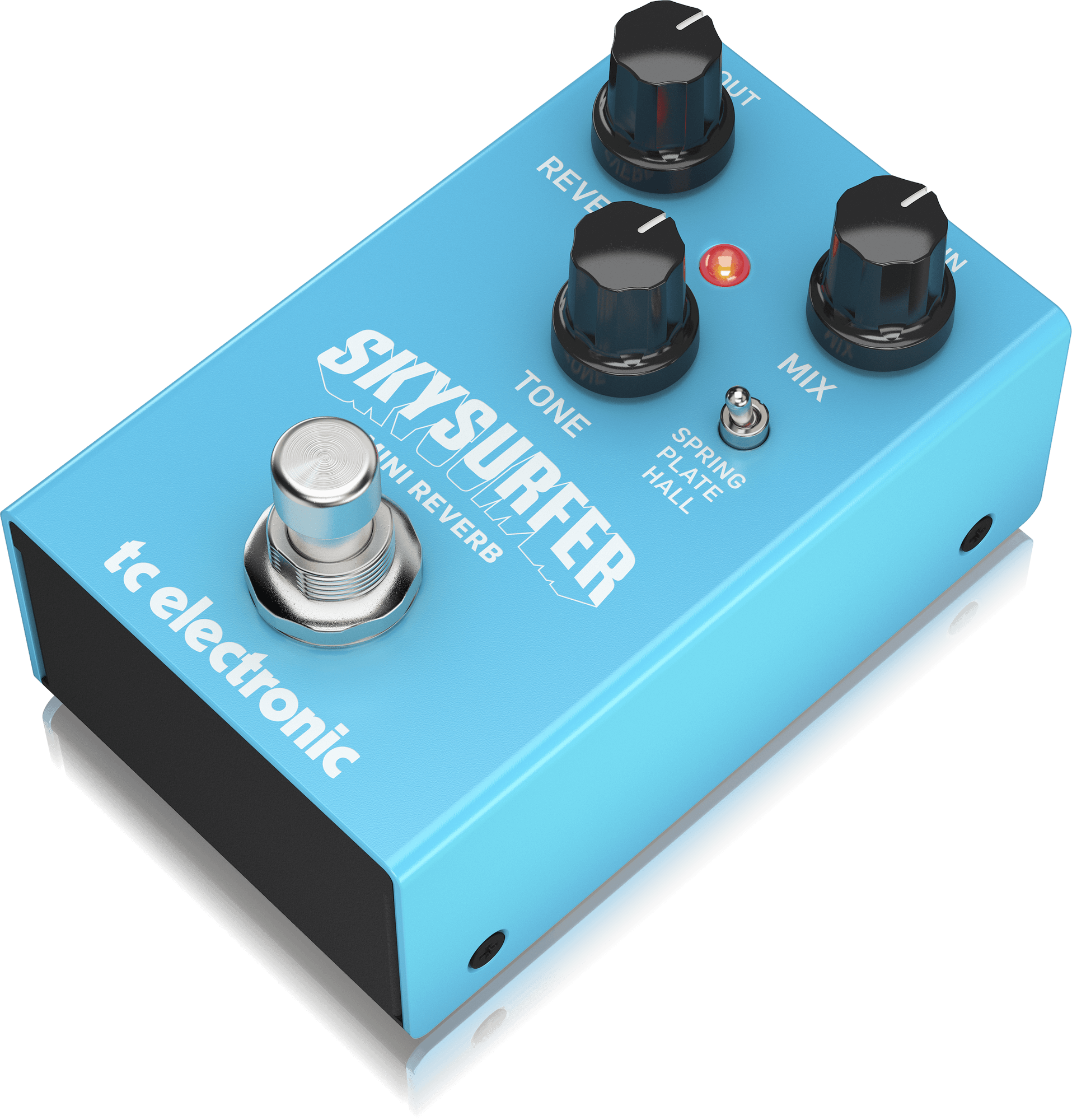 TC Electronic Sky Surfer Mini Reverb Studio-quality Reverb With 3 Award Winning Tc Electronic Algorithms, Now With A Compact Footprint, TC ELECTRONIC, EFFECTS, tc-electronic-effects-tc-sky-surfer-mini-reverb, ZOSO MUSIC SDN BHD