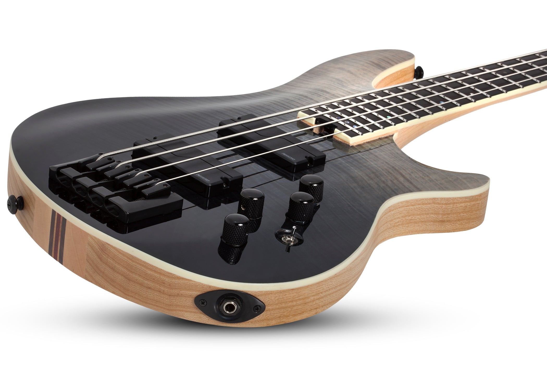 SCHECTER SLS ELITE-4 BASS GUITAR - BLACK FADE BURST (1391) MADE IN KOREA, SCHECTER, BASS GUITAR, schecter-bass-guitar-sls-elite4-bfb, ZOSO MUSIC SDN BHD
