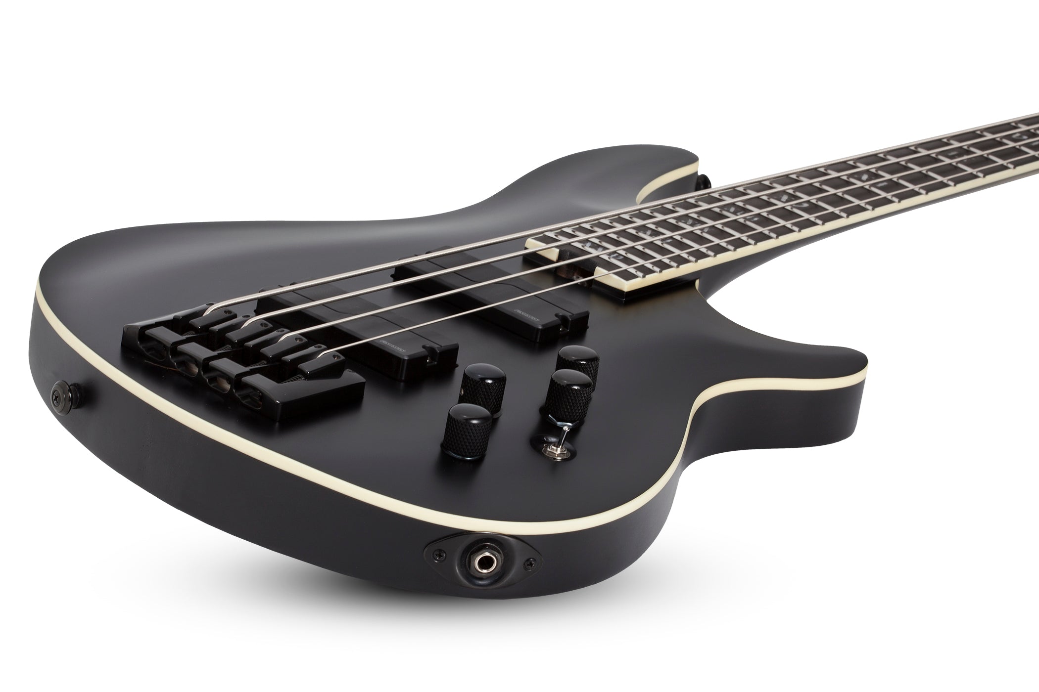 SCHECTER SLS EVIL TWIN-4 BASS GUITAR - SATIN BLACK (1392) MADE IN KOREA, SCHECTER, BASS GUITAR, schecter-bass-guitar-sls-evilt4-sb, ZOSO MUSIC SDN BHD