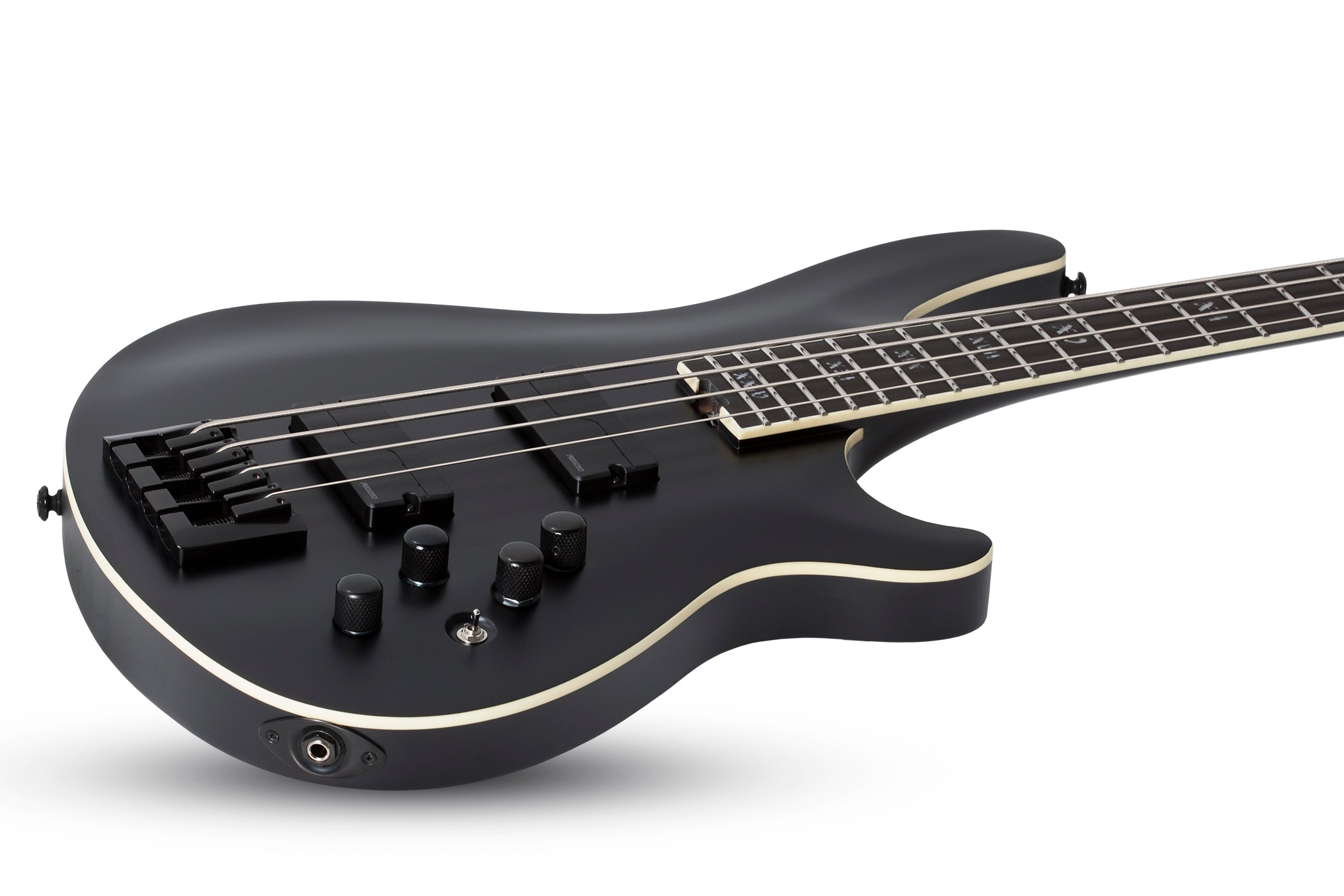 SCHECTER SLS EVIL TWIN-4 BASS GUITAR - SATIN BLACK (1392) MADE IN KOREA, SCHECTER, BASS GUITAR, schecter-bass-guitar-sls-evilt4-sb, ZOSO MUSIC SDN BHD