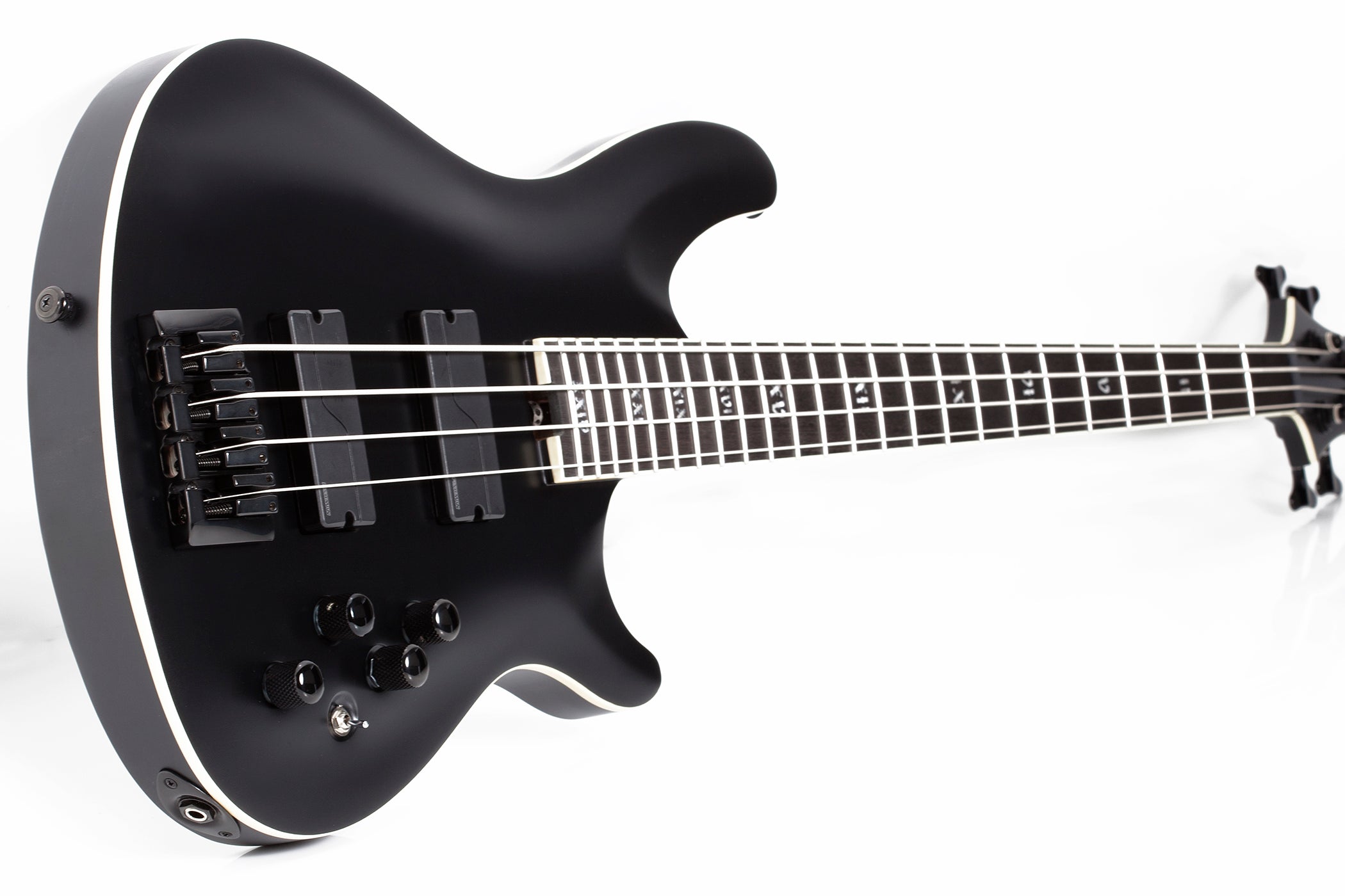 SCHECTER SLS EVIL TWIN-4 BASS GUITAR - SATIN BLACK (1392) MADE IN KOREA, SCHECTER, BASS GUITAR, schecter-bass-guitar-sls-evilt4-sb, ZOSO MUSIC SDN BHD