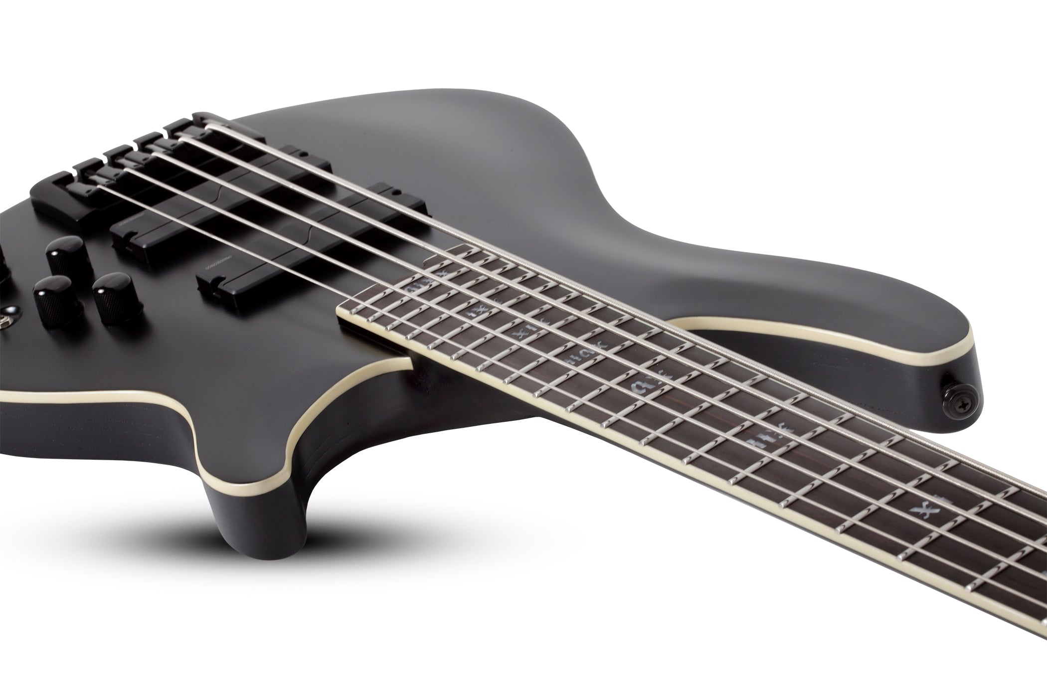 SCHECTER SLS EVIL TWIN-5 BASS GUITAR - SATIN BLACK (1395) MADE IN KOREA, SCHECTER, BASS GUITAR, schecter-bass-guitar-slsevilt-5-sb, ZOSO MUSIC SDN BHD
