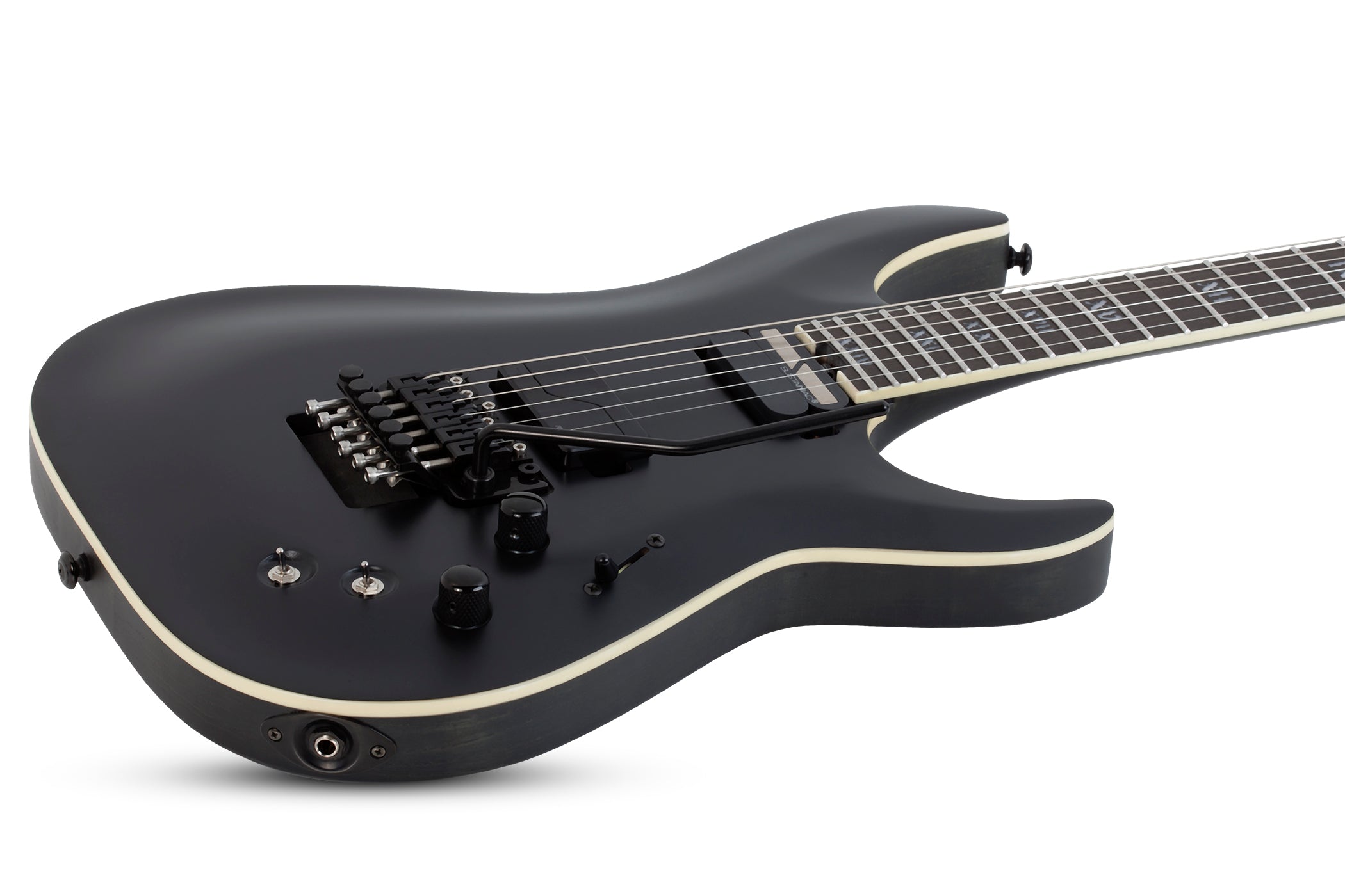SCHECTER C-1 FLOYD ROSE S SLS ELITE EVIL TWIN ELECTRIC GUITAR (1348) SATIN BLACK MADE IN KOREA, SCHECTER, ELECTRIC GUITAR, schecter-electric-guitar-sc-1-elite-fr-sb, ZOSO MUSIC SDN BHD
