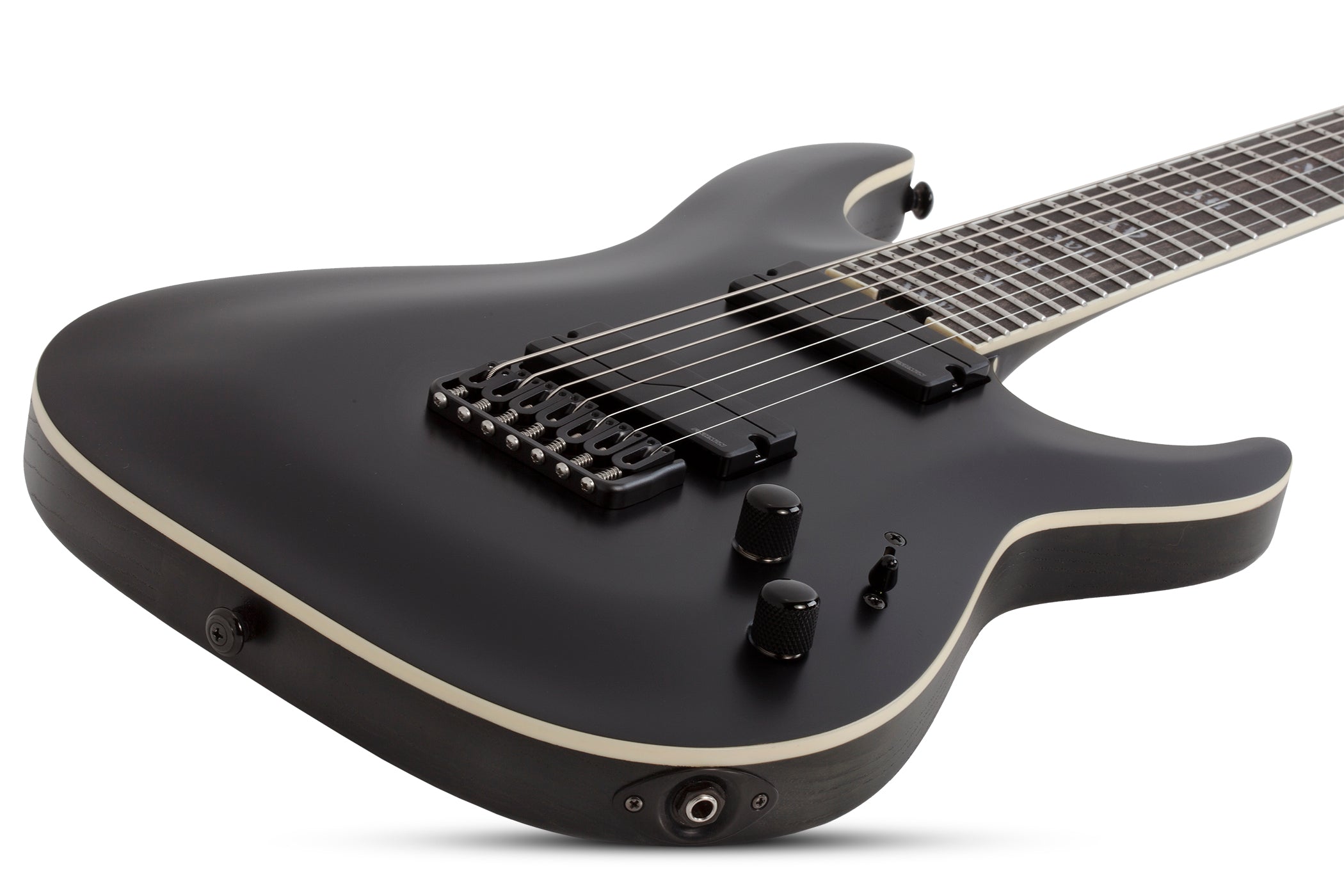 SCHECTER C-7 SLS EVIL TWIN ELECTRIC GUITAR - SATIN BLACK (1349) MADE IN KOREA, SCHECTER, ELECTRIC GUITAR, schecter-electric-guitar-c-7-sls-eviltwin-sb, ZOSO MUSIC SDN BHD