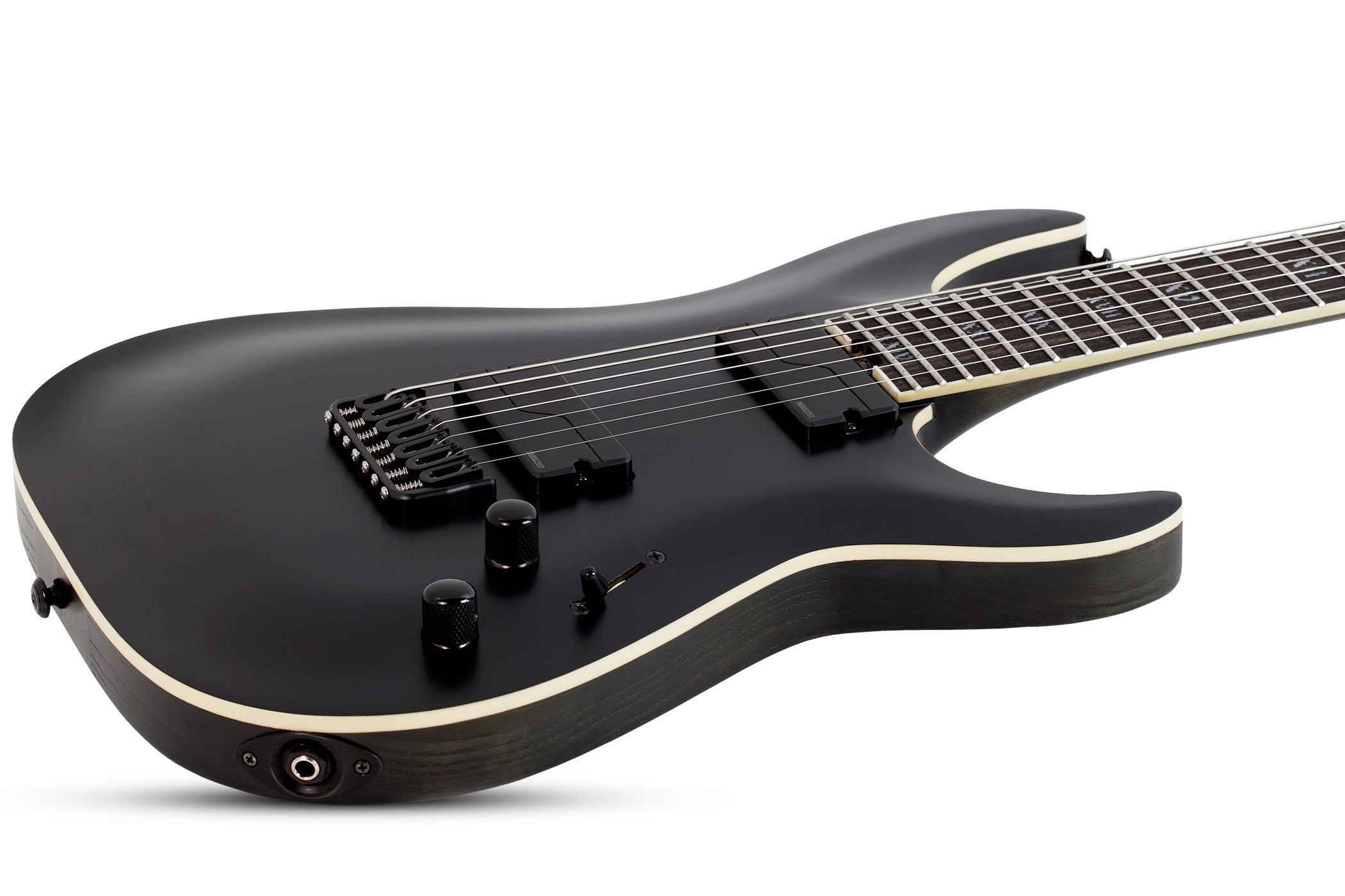 SCHECTER C-7 SLS EVIL TWIN ELECTRIC GUITAR - SATIN BLACK (1349) MADE IN KOREA, SCHECTER, ELECTRIC GUITAR, schecter-electric-guitar-c-7-sls-eviltwin-sb, ZOSO MUSIC SDN BHD
