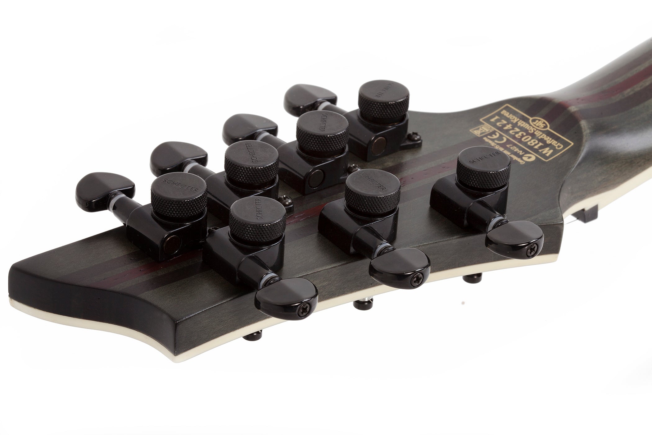 SCHECTER C-7 SLS EVIL TWIN ELECTRIC GUITAR - SATIN BLACK (1349) MADE IN KOREA, SCHECTER, ELECTRIC GUITAR, schecter-electric-guitar-c-7-sls-eviltwin-sb, ZOSO MUSIC SDN BHD