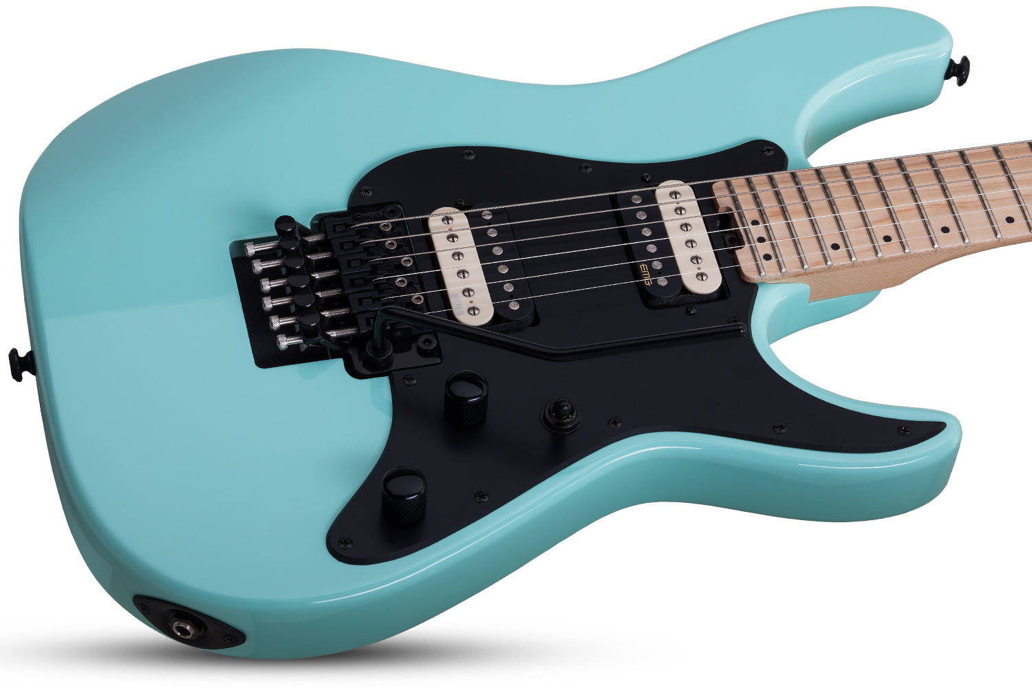 SCHECTER SUN VALLEY SUPER SHREDDER WITH FLOYD ROSE - SEA FOAM GREEN (1280), SCHECTER, ELECTRIC GUITAR, schecter-electric-guitar-sunvalley-ss-fr-sfg, ZOSO MUSIC SDN BHD