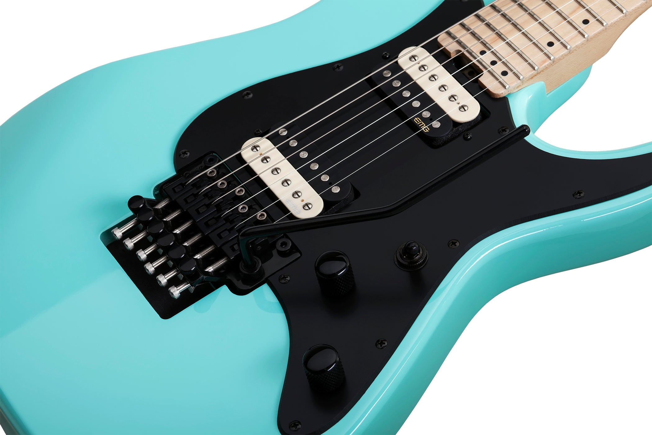 SCHECTER SUN VALLEY SUPER SHREDDER FLOYD ROSE LEFT-HANDED ELECTRIC GUITAR SEA FOAM GREEN (1286) MADE IN KOREA, SCHECTER, ELECTRIC GUITAR, schecter-electric-guitar-sunvalley-ss-fr-lh-sfg, ZOSO MUSIC SDN BHD