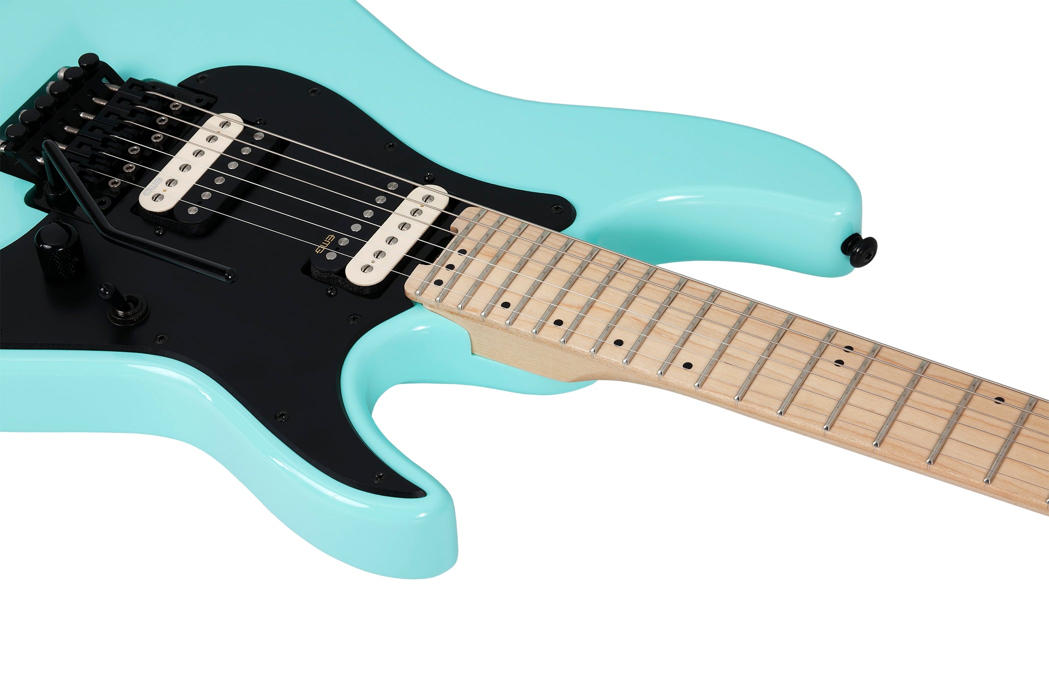 SCHECTER SUN VALLEY SUPER SHREDDER FLOYD ROSE LEFT-HANDED ELECTRIC GUITAR SEA FOAM GREEN (1286) MADE IN KOREA, SCHECTER, ELECTRIC GUITAR, schecter-electric-guitar-sunvalley-ss-fr-lh-sfg, ZOSO MUSIC SDN BHD