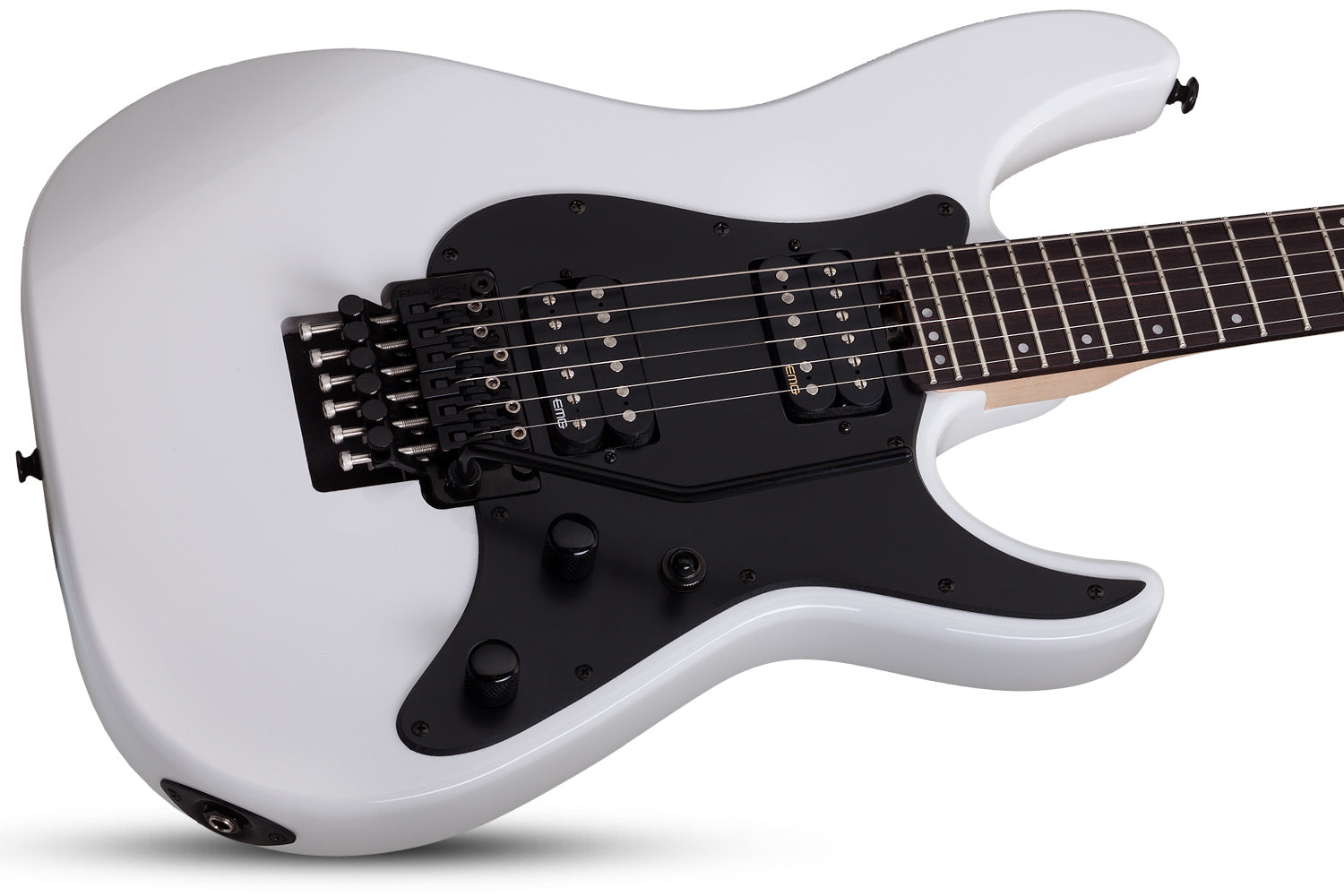 SCHECTER SUN VALLEY SUPER SHREDDER FLOYD ROSE ELECTRICC GUITAR WHITE (1282) MADE IN KOREA, SCHECTER, ELECTRIC GUITAR, schecter-electric-guitar-sunvalley-fr-w, ZOSO MUSIC SDN BHD