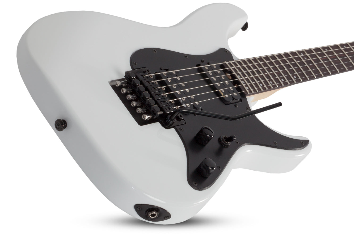 SCHECTER SUN VALLEY SUPER SHREDDER FLOYD ROSE ELECTRICC GUITAR WHITE (1282) MADE IN KOREA, SCHECTER, ELECTRIC GUITAR, schecter-electric-guitar-sunvalley-fr-w, ZOSO MUSIC SDN BHD