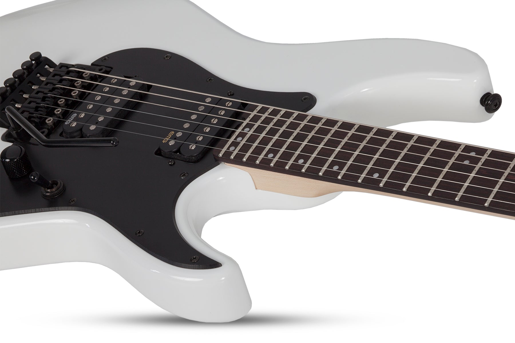 SCHECTER SUN VALLEY SUPER SHREDDER FLOYD ROSE ELECTRICC GUITAR WHITE (1282) MADE IN KOREA, SCHECTER, ELECTRIC GUITAR, schecter-electric-guitar-sunvalley-fr-w, ZOSO MUSIC SDN BHD