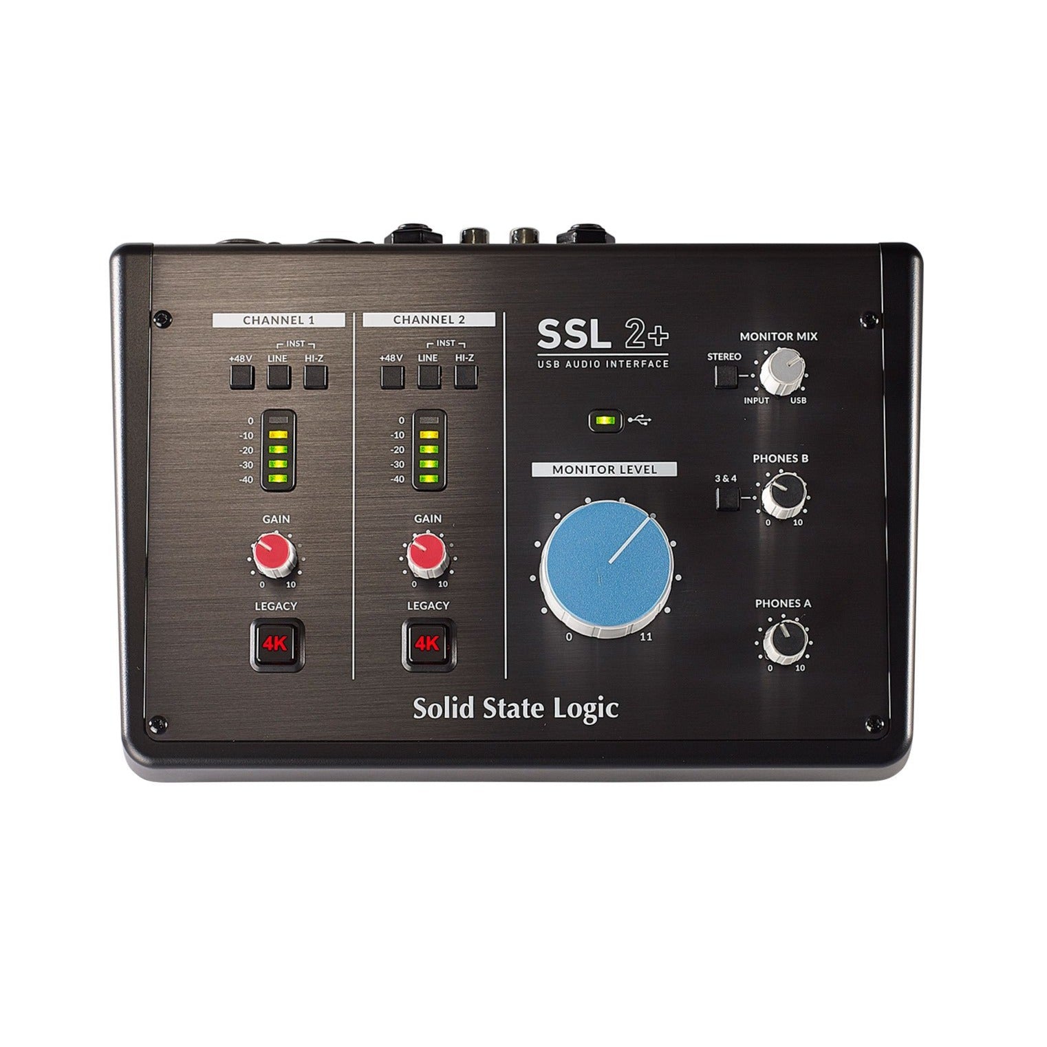 Solid State Logic SSL2+ USB Audio Interface (SSL 2+ / SSL-2+), SOLID STATE LOGIC, AUDIO INTERFACE, solid-state-logic-audio-interface-ssl2, ZOSO MUSIC SDN BHD