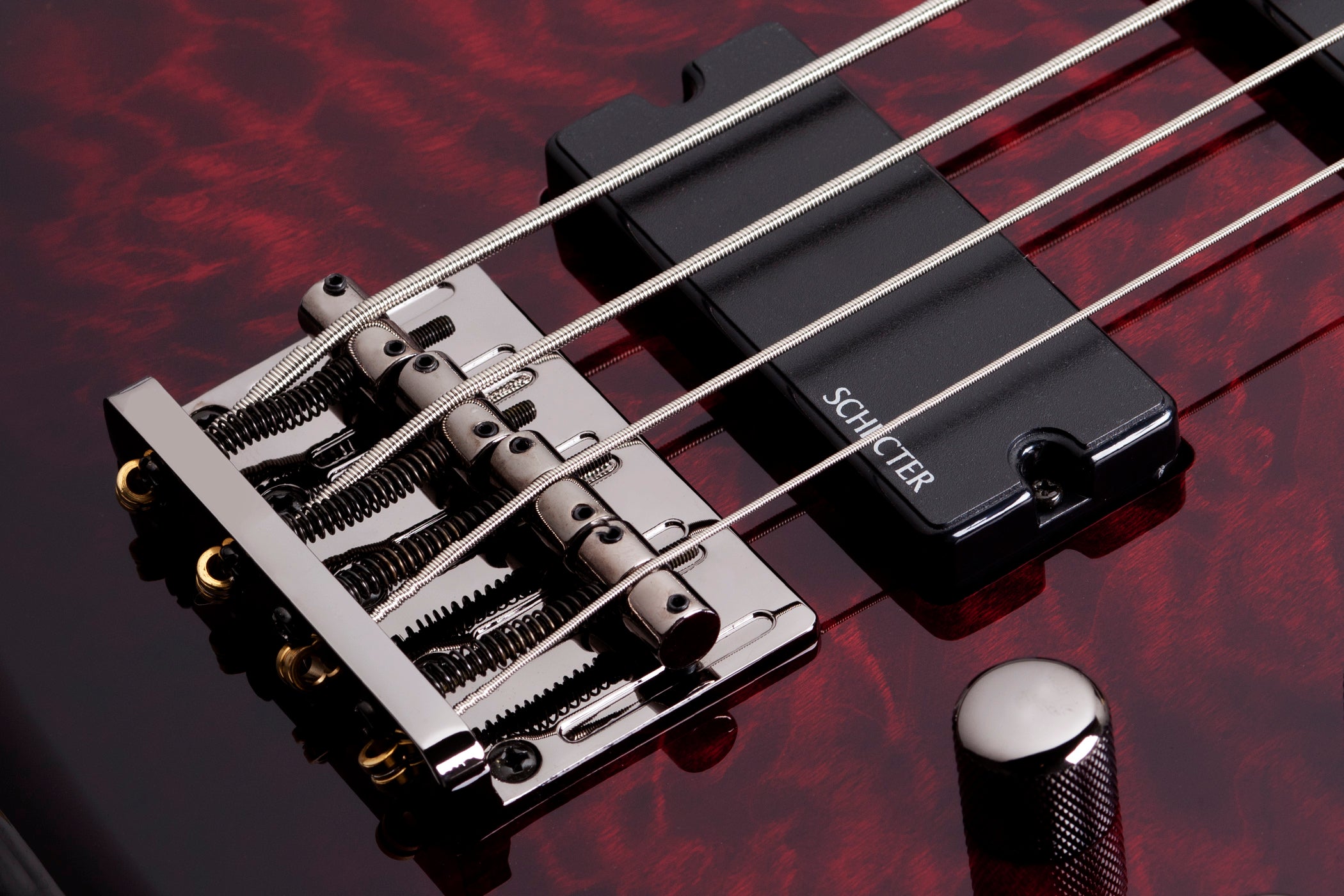 SCHECTER STILETTO EXTREME-4 STRING BASS GUITAR - BLACK CHERRY (2500) MADE IN INDONESIA, SCHECTER, BASS GUITAR, schecter-bass-guitar-stiletto-extreme4-bc, ZOSO MUSIC SDN BHD