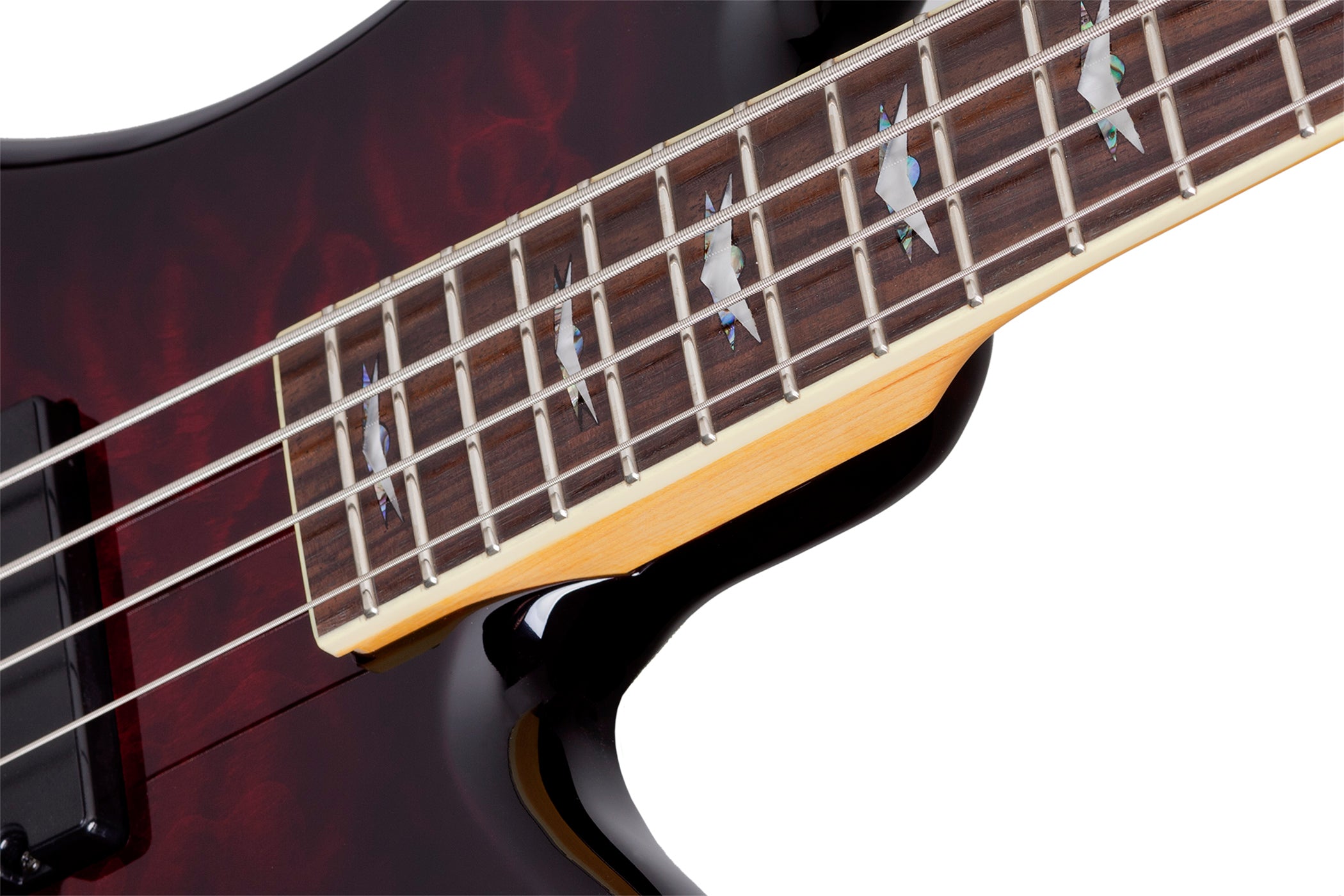 SCHECTER STILETTO EXTREME-4 STRING BASS GUITAR - BLACK CHERRY (2500) MADE IN INDONESIA, SCHECTER, BASS GUITAR, schecter-bass-guitar-stiletto-extreme4-bc, ZOSO MUSIC SDN BHD