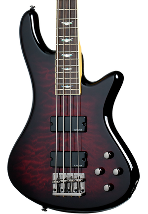 SCHECTER STILETTO EXTREME-4 STRING BASS GUITAR - BLACK CHERRY (2500) MADE IN INDONESIA, SCHECTER, BASS GUITAR, schecter-bass-guitar-stiletto-extreme4-bc, ZOSO MUSIC SDN BHD